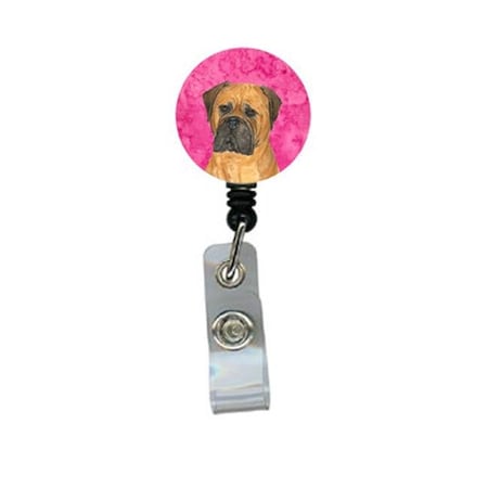 Bullmastiff Retractable Badge Reel Or Id Holder With Clip